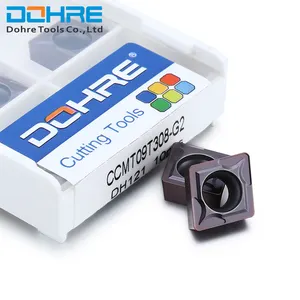 DOHRE Specification Tungsten Carbide CNC Square Ceramic Lathe Turning Insert CCMT