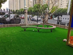 <span class=keywords><strong>Hot</strong></span> bán màu xanh lá cây nhựa nhân tạo Turf cho trang trí sân đám cưới ngoài trời tổng hợp cỏ Thảm vườn - Product Image 5