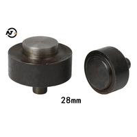 Ensemble de matrices métalliques 3mm 4mm 5mm pour l'installation d'œillets de vêtement, boutons, œillets, rivets en cuir peint, outils pour trous, moule à rivets et boutons