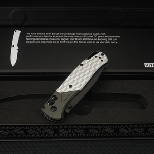 Coltello Tascabile <span class=keywords><strong>Benchmade</strong></span> 535BK-2501, 7,5 cm 50 °   Coltello KITH con Manico in Alluminio, Spedizione Rapida dagli USA per Uso Quotidiano all'Aperto - Product Image 4