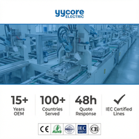 Disjoncteur à boîtier moulé solaire photovoltaïque Yycore YYM1-125PV 3P 125A DC 750V DC MCCB IEC 60947 2 CE