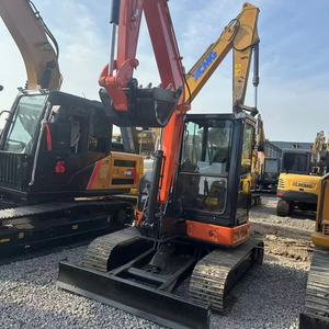 รถขุดขนาดเล็กคุณภาพดี 5.5 ตัน ฮิตาชิ ZX55u รถขุดมือสองพร้อมใบรับรอง CE/EPA รถขุดตีนตะขาบมือสองในสต็อก - Product Image 1