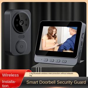 Videoportero Inalámbrico M12 con Pantalla de 4.3 Pulgadas, <span class=keywords><strong>Intercomunicador</strong></span> Inteligente Bidireccional, Vigilancia, Selección para Comercio Exterior - Product Image 3