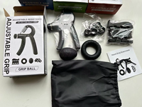 Oferta Especial: Kit de 5 Empuñaduras de Resistencia Ajustables Portátiles para Entrenamiento de Fuerza