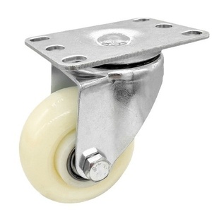 स्विस कैस्टर (2.5-5 इंच) पीपी सामग्री के साथ सार्वभौमिक औद्योगिक फ्लैटबेड हैंड ट्रक टूल कार्ट - Product Image 5