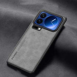 Casing Pria Bisnis Mewah untuk Xiaomi 17 Pro Max / 17 Pro / 17 Kulit Domba Penutup Belakang Tahan Benturan Lensa Lengkap - Product Image 5