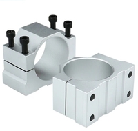 Kit moteur de broche CNC refroidi par eau JST JGD-80C3-2.2KW 80MM 2.2KW ER20 avec roulement, VFD, pompe 80W et support de fixation 1-24000 tr/min