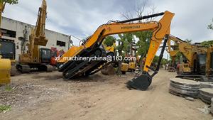 Excavatrice sur chenilles Hyundai 220-9S, faible nombre d'heures de fonctionnement, neuve, haute qualité, d'origine japonaise, moteur, boîte de vitesses, pompe - Product Image 2