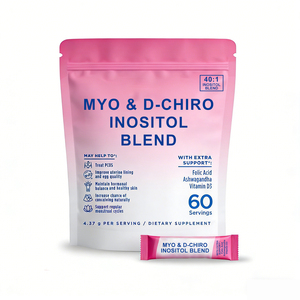 OLLI Private Label OEM Порошок мио-инозитола и D-хиро-инозитола для женского гормонального баланса и поддержки яичников - Product Image 1