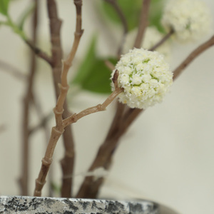 Maceta con Flor Blanca Artificial de 36-51 cm, Flor Blanca de Plástico Realista con Maceta para Decoración de Interiores, Venta al Por Mayor - Product Image 3