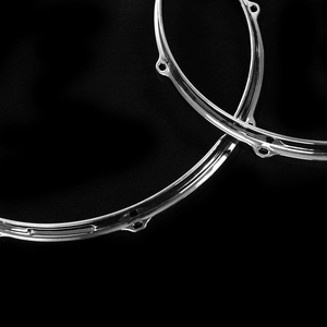 Venta al por mayor 14 pulgadas 8 agujeros 10 agujeros Kit de tambor anillo inferior con 1,2mm Chapado en plata acabado para bombo accesorios Drum Circle - Product Image 6