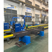 Nouvelle station de soudage robotisée automatique pour poutres en H, triphasée 380V 350A, garantie 1 an, à vendre