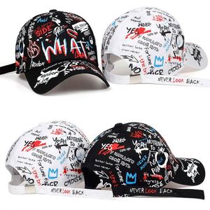 Gorras de Béisbol con Bordado 3D en Relieve, Estilo Graffiti, Estructuradas, de 6 Paneles, con Hebilla Metálica, Unisex, para Adultos, Venta al Por Mayor - Product Image 1