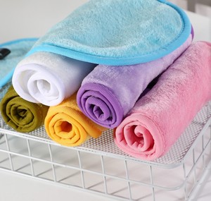 Serviette en flanelle réutilisable, <span class=keywords><strong>démaquillant</strong></span> pour le visage, tampon en microfibre, lingette nettoyante pour le visage, outil de nettoyage de la <span class=keywords><strong>peau</strong></span> - Product Image 1