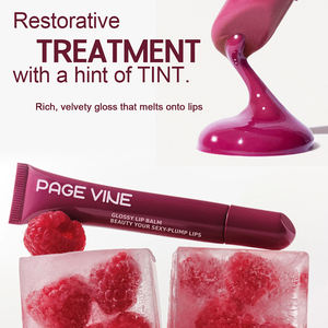 Vente en gros d'huile de brillant à lèvres au peptide mignon en vrac baume à lèvres liquide nourrissant naturel brillant hydratant huile pour les lèvres dodues marque privée - Product Image 2