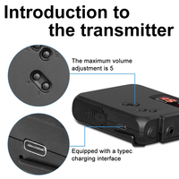Système de Monitoring Intra-Auriculaire Sans Fil UHF JR24 de Haute Qualité pour Musiciens
