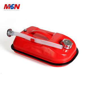 Jerrycan 10L en acier laminé à froid, bidon à carburant, conteneur de stockage de liquides, réservoir de carburant portable SM185 - Product Image 1