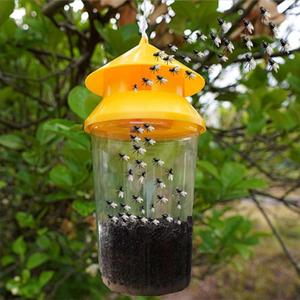 Pièges à mouches en plastique réutilisables fiables <span class=keywords><strong>sacs</strong></span> d'appâts <span class=keywords><strong>solides</strong></span> pour le contrôle extérieur des mouches pour les pâturages vergers jardins écuries - Product Image 1