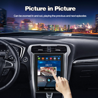 Reproductor de Audio para Auto con Pantalla Táctil de 12.1 Pulgadas, 1 DIN, Android 12, DSP, GPS, Sistema Estéreo para Mondeo 2013-2017