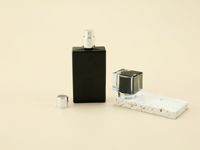 Perfume Corporal Personalizado de Marca Privada Negro para Mujeres y Hombres, Fragancia de Lujo de Larga Duración, OEM ODM