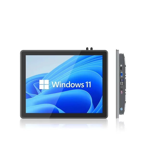 Embedded 15 Inch Industrial Panel PC with Touch Panel Monitor All-In-One Fully Enclosed Aluminum Without Fan Made Mainland China