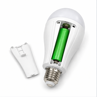 Wasserdichte AC85V 265V E27 LED-Glühbirne 6500K Notbeleuchtung für Wohnbereich, Outdoor, Camping, Nachtbeleuchtung mit Batterie, Energiesparend
