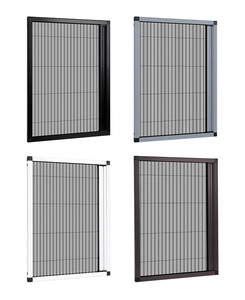 Mosquitera plisada deslizante de malla, seleccionada con cuidado por mayoristas, <span class=keywords><strong>para</strong></span> <span class=keywords><strong>puertas</strong></span> y ventanas antimosquitos - Product Image 3