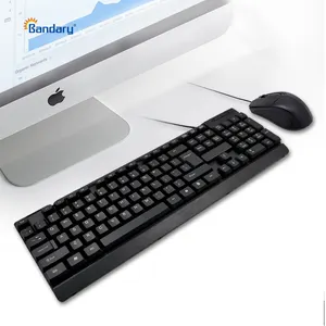 104 keys high cost effective guangdong computer usb wired keyboard mouse combos