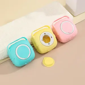 Brosse de massage et de nettoyage en silicone pour le corps, peigne de bain, accessoires de bain pour bébés et enfants - Product Image 2