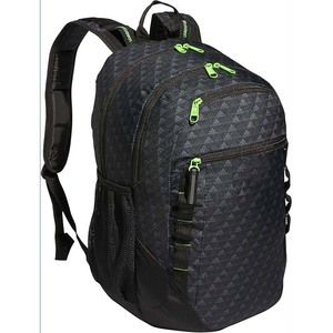 ADDS Water Resistant And Flight Approved <b>Backpack</b> <b>Large</b> Capacity Anti-Theft Carry On With PVC Lining USB Feature Geometric - Product Image 4