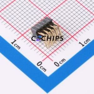 GPEB212-0502A005C1AA Pin Header Bent Lead Through Hole,P=1.27mm Connector 2x5P 1.27mm 1.27mm Pin Header - Product Image 2