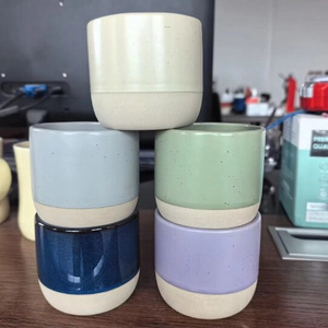 Tazza da Caffè con Logo Personalizzato, Stile Giapponese, <span class=keywords><strong>Tazze</strong></span> da Tè Kung Fu Senza Manico, Tazza Vintage per Bevande, Tazza in Ceramica per Espresso - Product Image 1