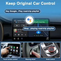 Adaptateur sans fil CarPlay Android Auto, clé USB, convertit le CarPlay filaire en sans fil pour les véhicules équipés d'un CarPlay filaire d'origine