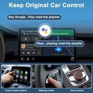 Adaptador Inalámbrico CarPlay Android Auto, Dongle USB, Convierte CarPlay con Cable a Inalámbrico para Vehículos con CarPlay de Fábrica - Product Image 4