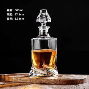 Tùy Chỉnh Thiết Kế Động Vật Có Hình Dạng Rượu 500Ml 750Ml Rượu Whisky <span class=keywords><strong>Vodka</strong></span> Chai Thủy Tinh Chai Thủy Tinh Sản Xuất Bán Buôn - Product Image 1
