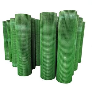 Rollos de Malla de Alambre Soldada Galvanizada Antioxidante Personalizada con Revestimiento de PVC Verde, Calibre 16-18, para Uso en Construcción, Tamaños Personalizados - Product Image 1