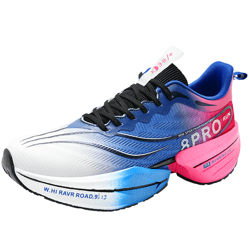 White Blue Pink