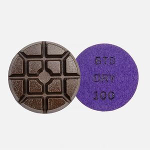 Bontai 3 inç elmas parlatıcı disk reçine kuru parlatma pedleri beton parlatma zemin - Product Image 1