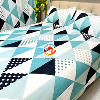 Vente en gros de parures de draps en polyester King Size avec rideaux assortis, 6, 8, 10 ou 12 pièces, linge de lit pas cher