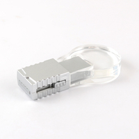Vente en ligne de clés usb en acrylique clé usb 16GB Lumière lumineuse cadeau clé usb 4gb 6gb 8gb