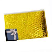 Sac en Mylar laminé Sac à bulles à fermeture éclair Sac à bulles cosmétique pour soins de la peau