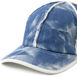 Bán buôn 6 Bảng điều chỉnh đồng bằng sờn cạnh thể thao kinh doanh phổ biến Sun Hat Cap có thể điều chỉnh unisex Mũ bóng chày - Product Image 1