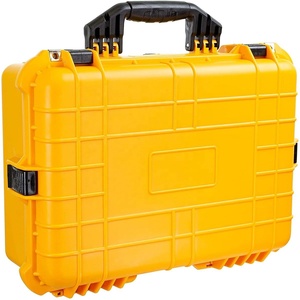 Handle Plastic Box Customized Color Handle Carrying Plastic Suitcase Waterproof Shockproof Box For Drones/Camera