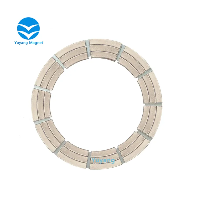 Fabrika kalıcı mıknatıs kablosuz şarj mıknatıs süper güçlü üç halka bir özelleştirilmiş mıknatıslar için ped