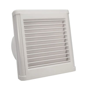 Ventilador de escape de ventilación de derrames de humo de plástico para montaje en ventana del hogar Súper <span class=keywords><strong>silencioso</strong></span> de 100mm para inodoro de baño - Product Image 4