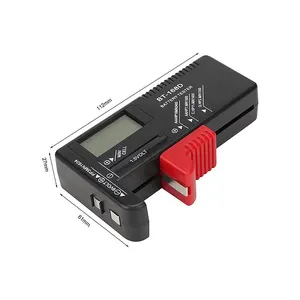 Battery Tester Digital Display Monitor BT-168D Pode Medir 5 7 Baterias Recarregáveis Voltímetro Amperímetro Monitor