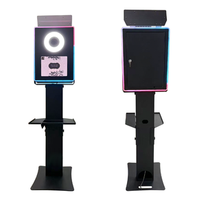 ตู้ถ่ายภาพพกพาแบบสี่เหลี่ยมสำหรับ <span class=keywords><strong>Surface</strong></span> <span class=keywords><strong>Pro</strong></span>, iPad, DSLR พร้อมชั้นวางเครื่องพิมพ์และไฟ RGB สำหรับงานอีเว้นท์ - Product Image 2