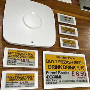 Système EAS Wifi magnétique pour entrepôt E Ink, étiquette électronique d'étagère E-Paper, étiquette d'étagère E-Ink pour utilisation en rayonnage d'entrepôt intelligent - Product Image 2
