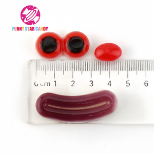Özel büyülü Joker sakızlı şeker lal meyveli göz küresi dudaklar şekilli palyaço jöle fasulye ekşi tatlı <span class=keywords><strong>Gummies</strong></span> - Product Image 4