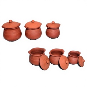 7 Pieces High Grade Clay Enamel <b>Cast</b> Iron Cookware Set Eco-Friendly Oven Safe Casserole Dutch Oven Frying <b>Pan</b> Healthy Cooking - Product Image 2